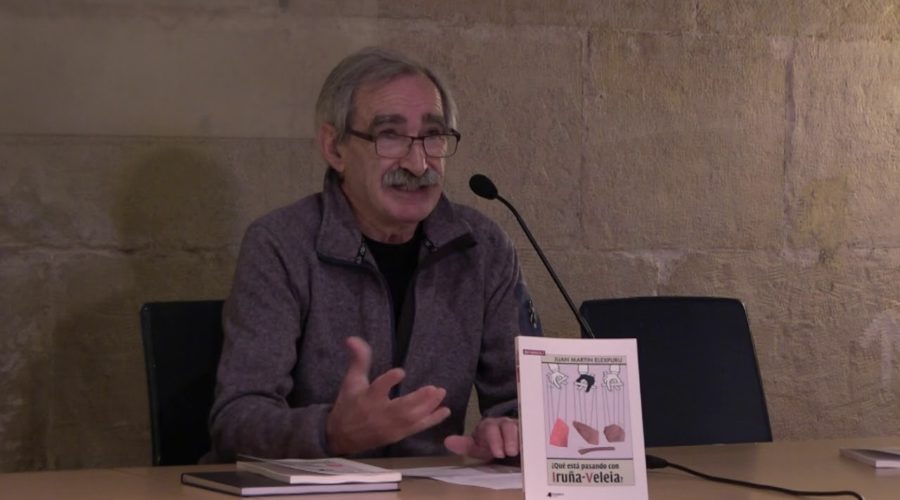 Juan Martín Elexpuru: «Ninguna publicación científica ha dicho que los grafitos de Iruña-Veleia son falsos»