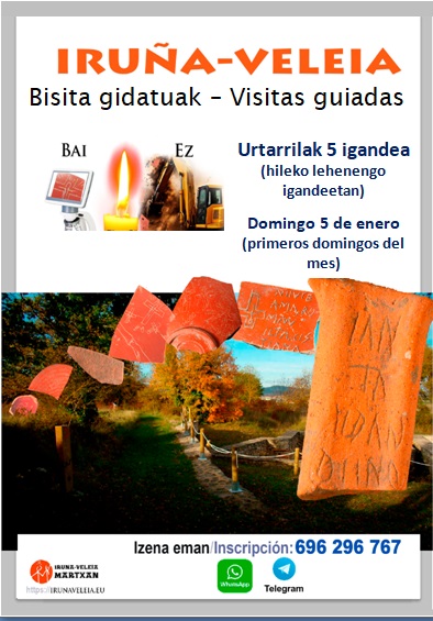 Bisita gidatuak 2025 / Visita guiada 2025 Iruña-Veleia